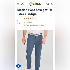 Tasc The Motion Pant Straight Fit